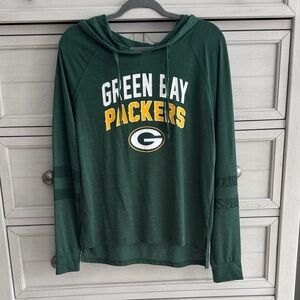NFL Green Bay Packers Green and Yellow Hoodie
